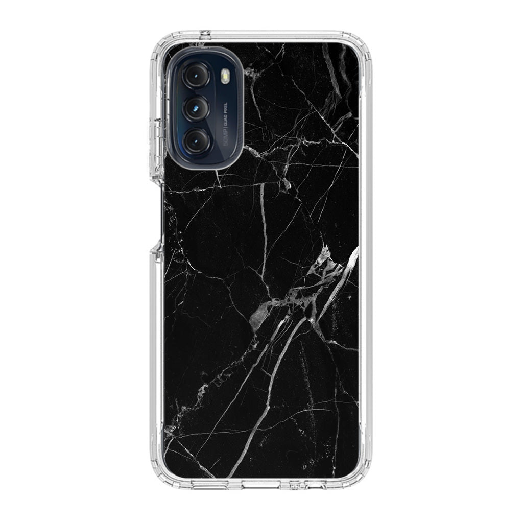 Black Marble Motorola Moto G 5G 2022 Case