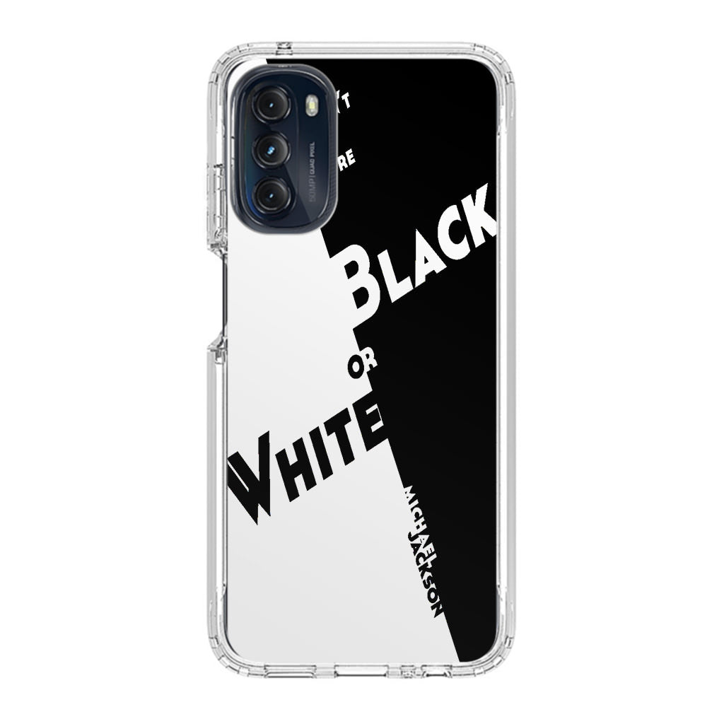 Black Or White Michael Jackson Motorola Moto G 5G 2022 Case