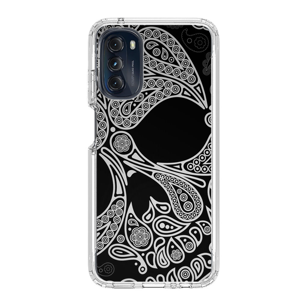 Black Skull Motorola Moto G 5G 2022 Case