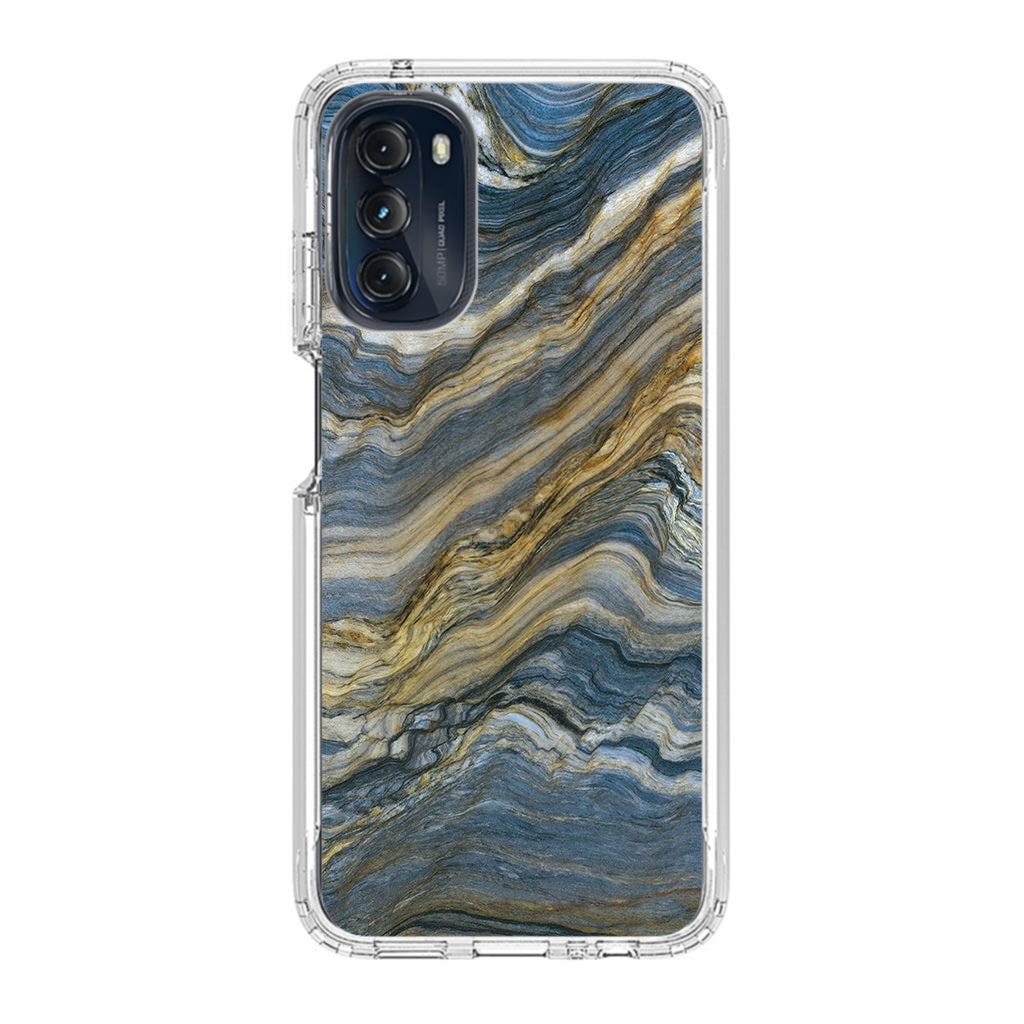 Blue Wave Marble Motorola Moto G 5G 2022 Case