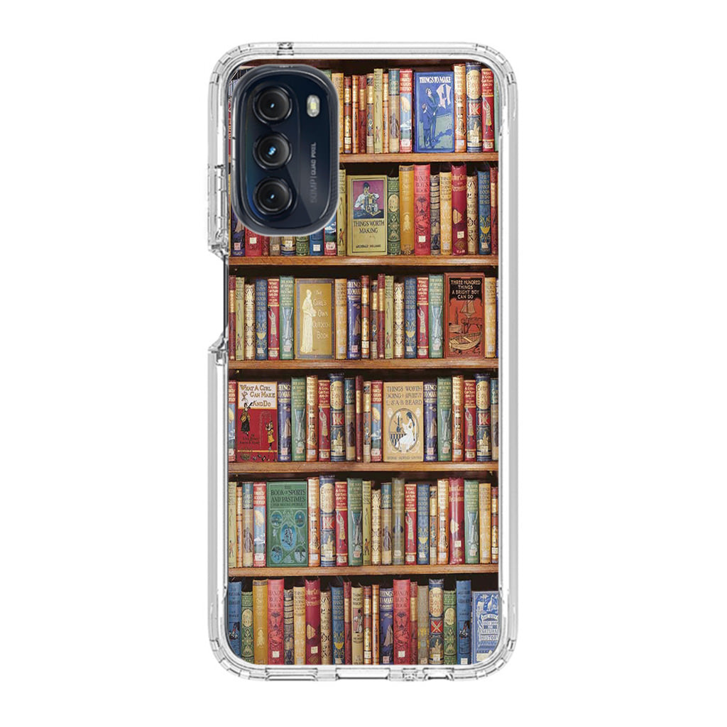 Bookshelf Library Motorola Moto G 5G 2022 Case