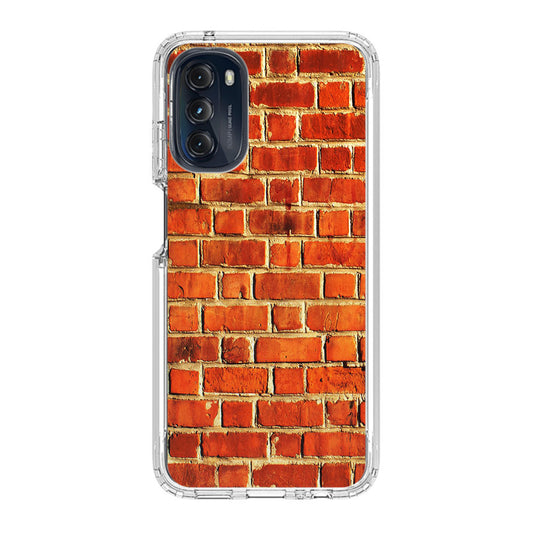 Brick Wall Pattern Motorola Moto G 5G 2022 Case