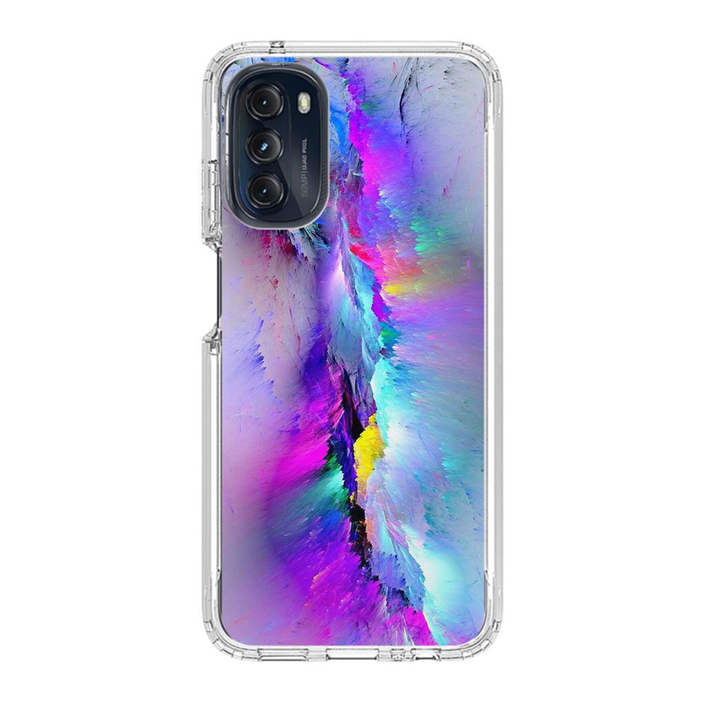 Colorful Abstract Smudges Motorola Moto G 5G 2022 Case