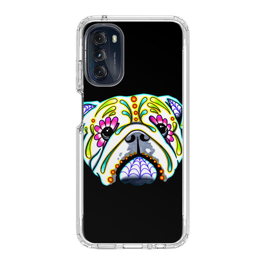 Colorful Bulldog Art Motorola Moto G 5G 2022 Case