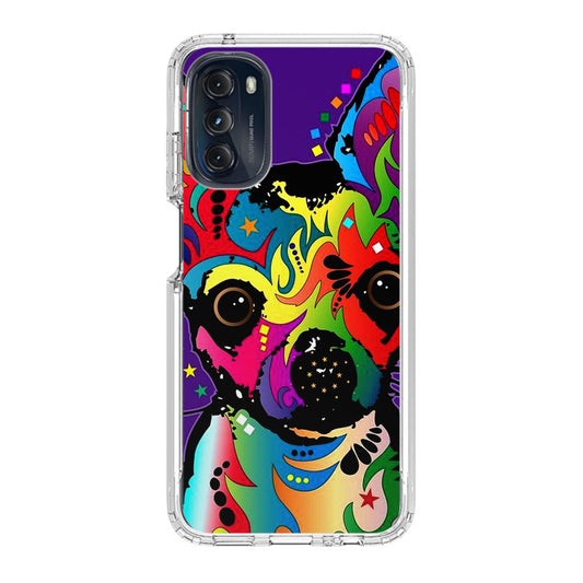 Colorful Chihuahua Motorola Moto G 5G 2022 Case