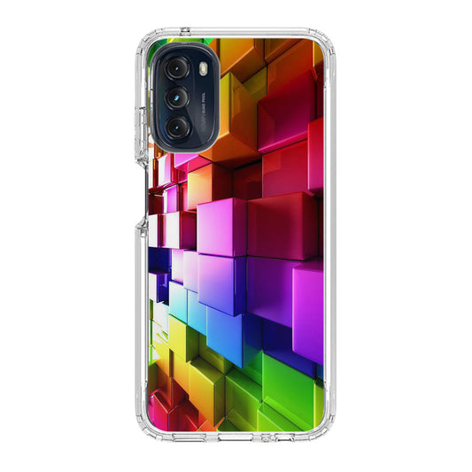 Colorful Cubes Motorola Moto G 5G 2022 Case