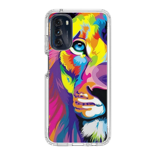 Colorful Lion Motorola Moto G 5G 2022 Case