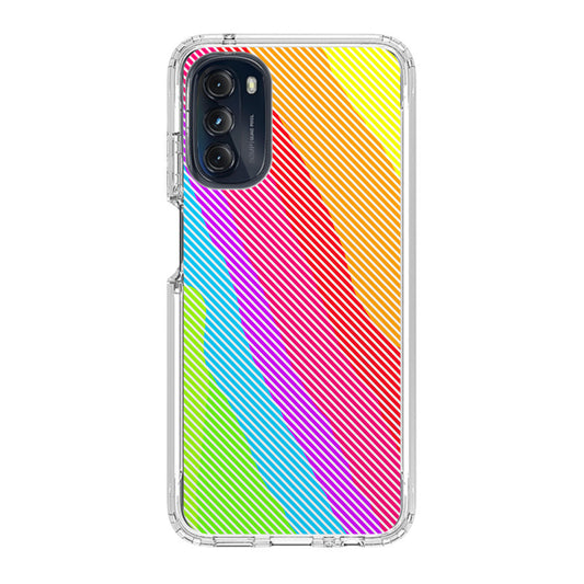 Colorful Stripes Motorola Moto G 5G 2022 Case