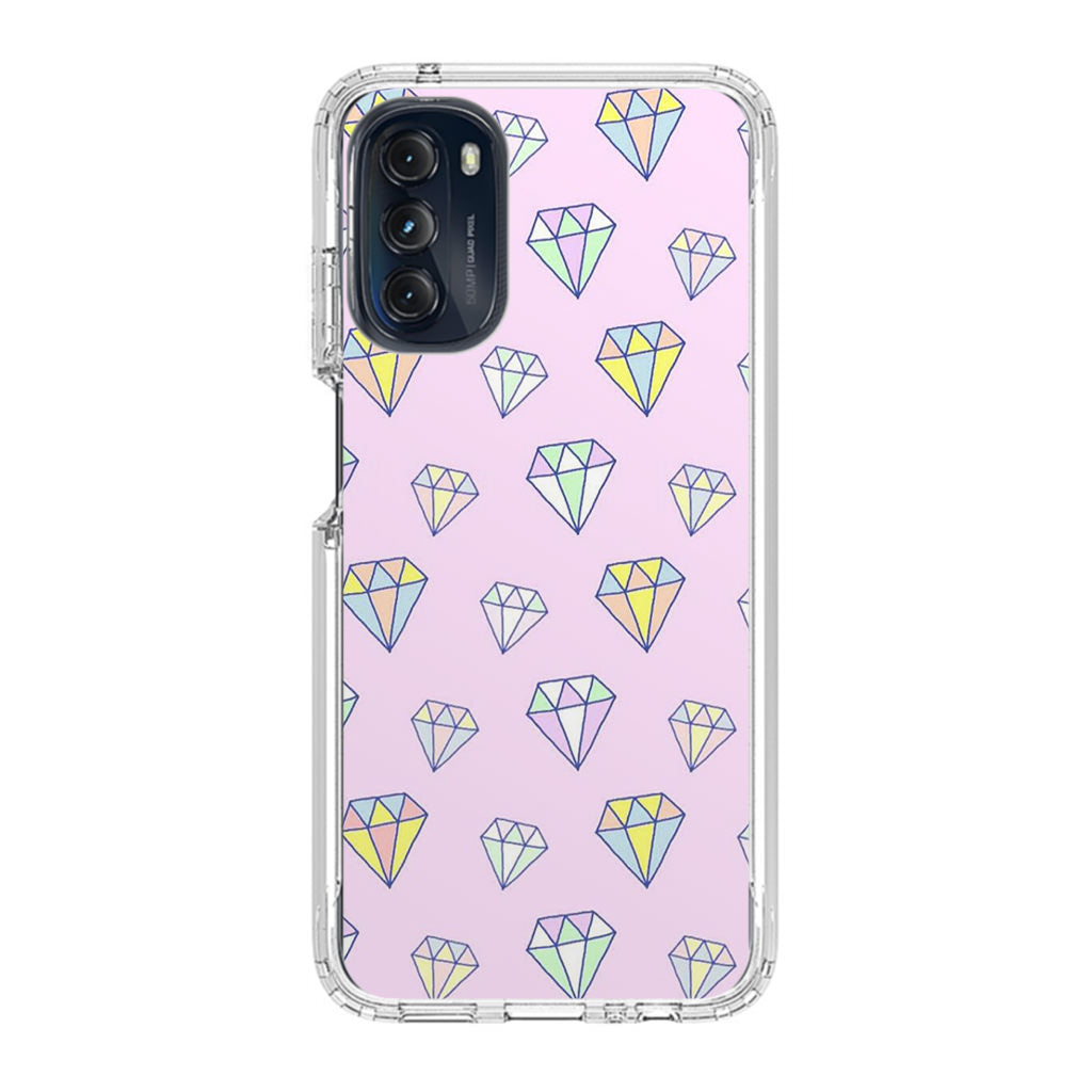 Diamonds Pattern Motorola Moto G 5G 2022 Case