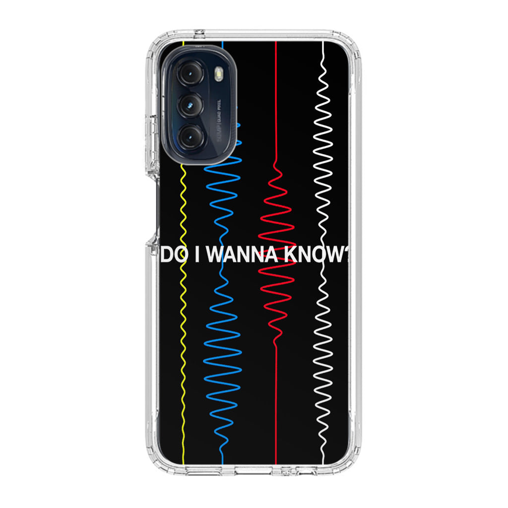 Do I Wanna Know Four Strings Motorola Moto G 5G 2022 Case