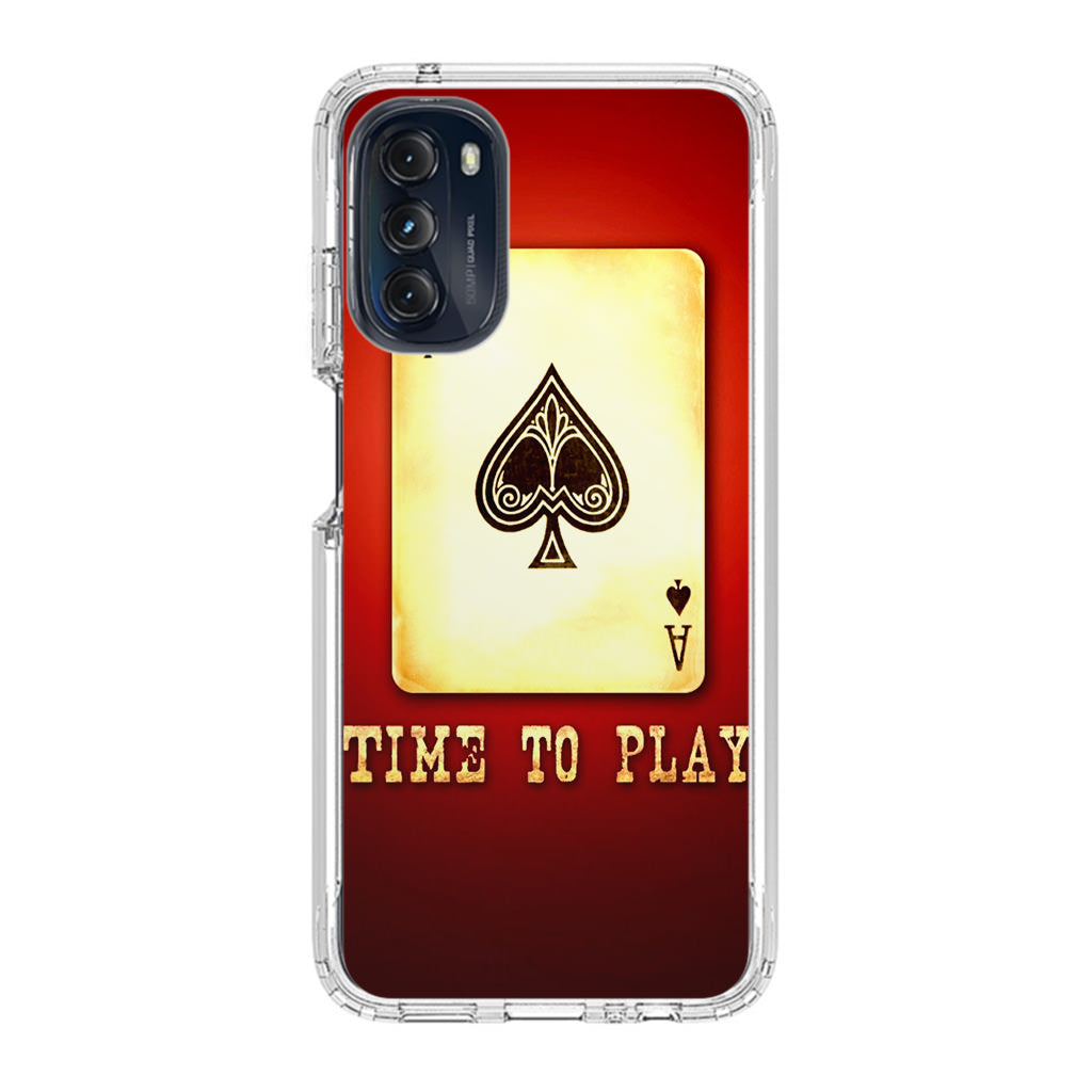 Game Card Time To Play Motorola Moto G 5G 2022 Case