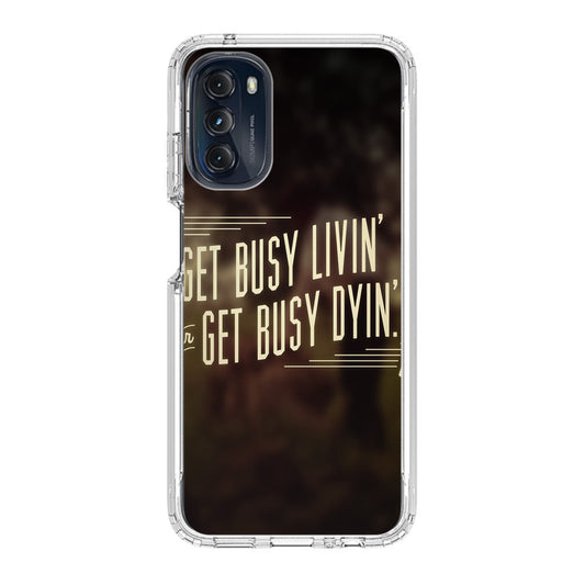 Get Living or Get Dying Motorola Moto G 5G 2022 Case