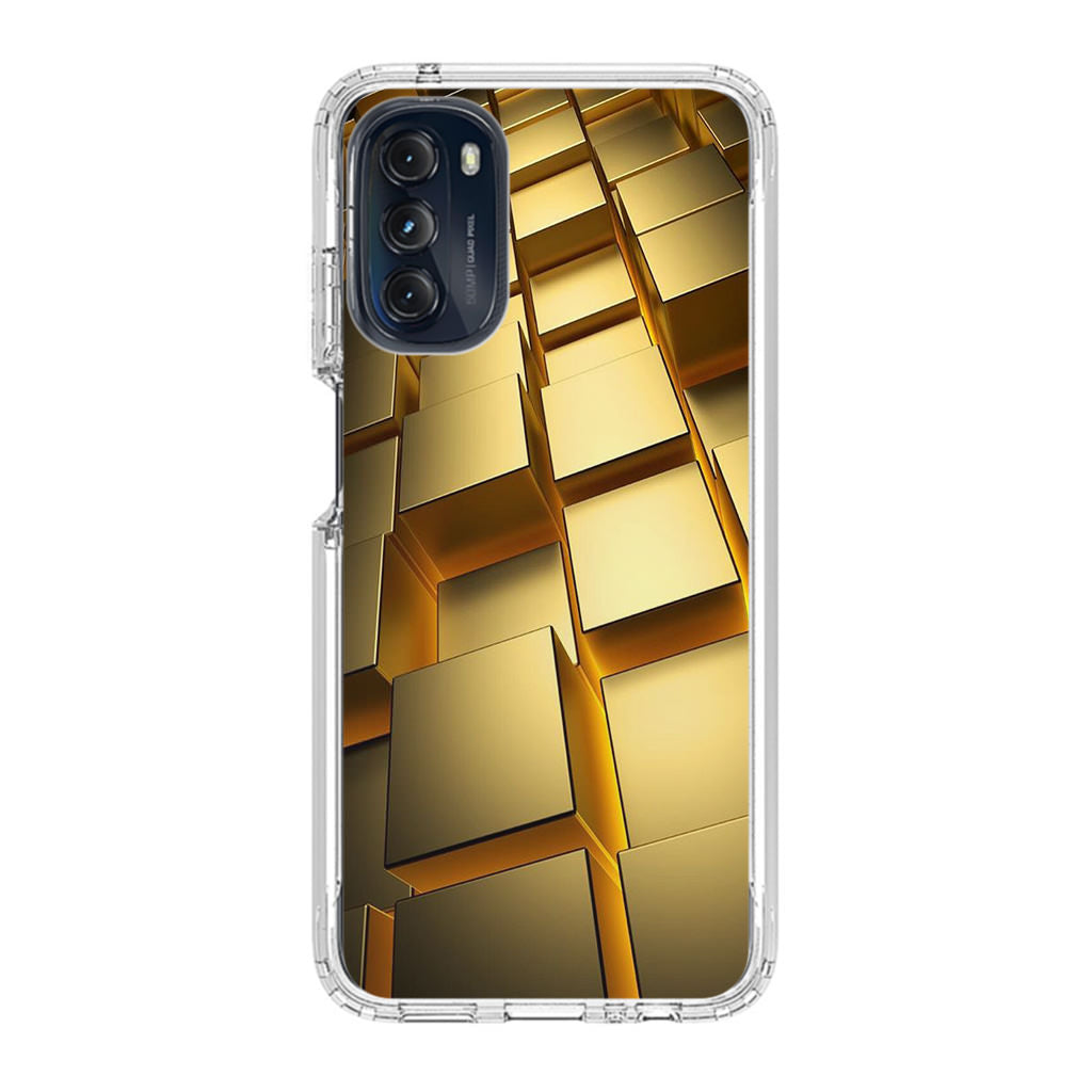 Golden Cubes Motorola Moto G 5G 2022 Case