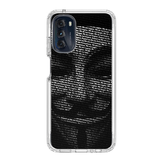 Guy Fawkes Mask Anonymous Motorola Moto G 5G 2022 Case