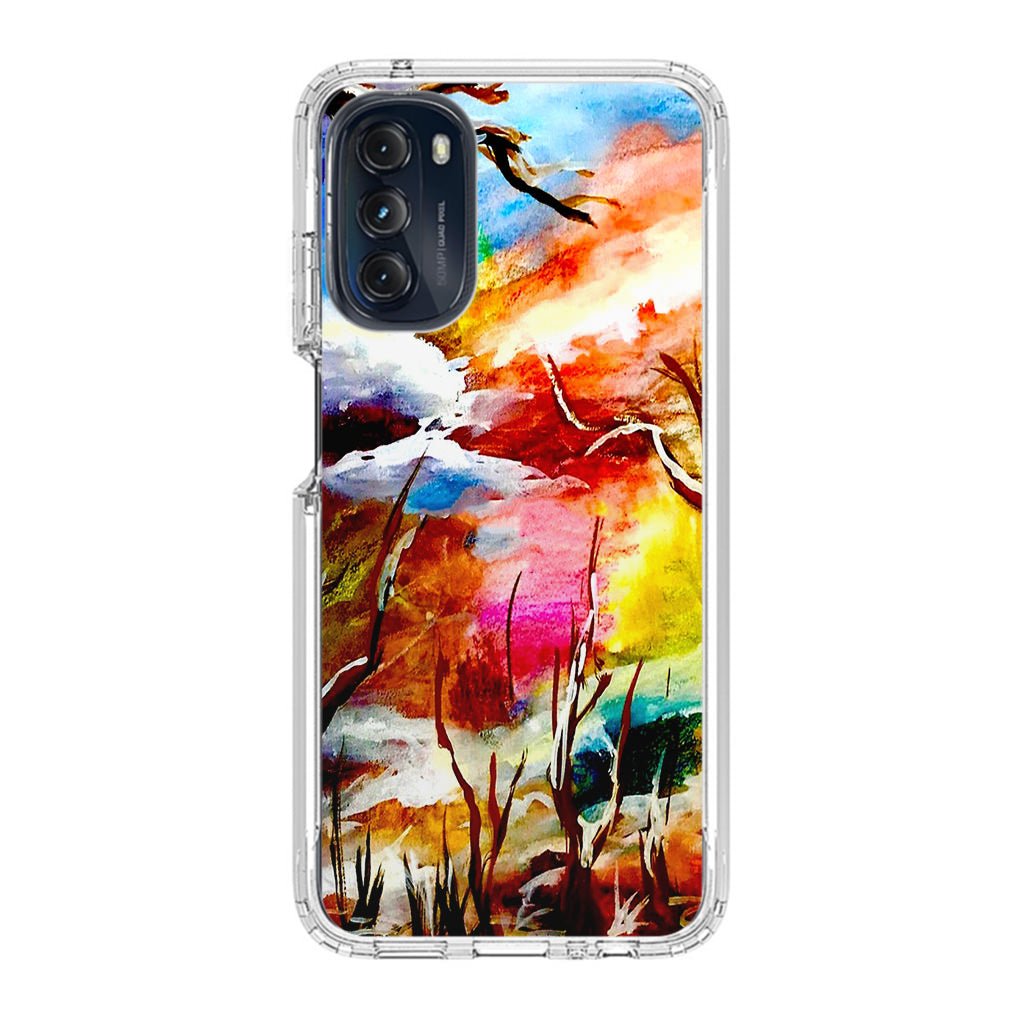 I Sense Winter's Wonderful Warmth Motorola Moto G 5G 2022 Case