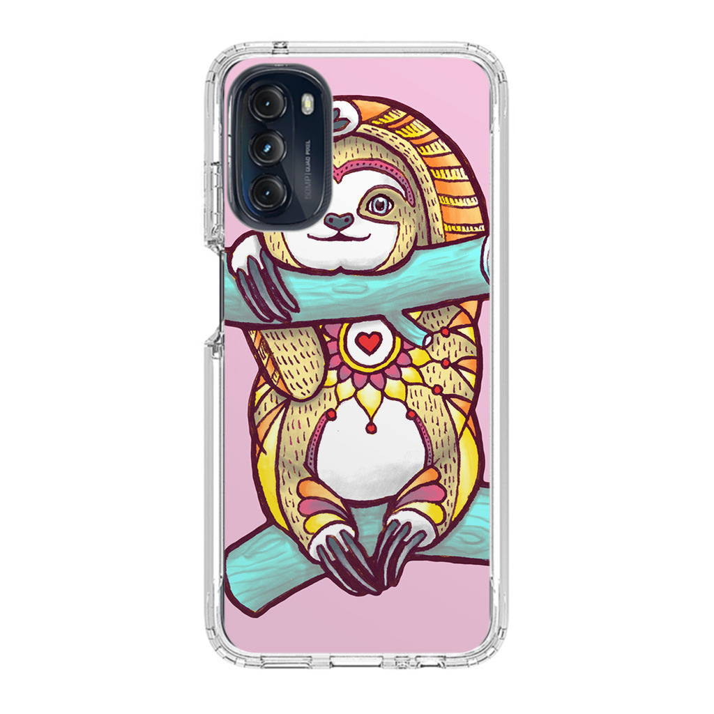 Mandala Sloth Motorola Moto G 5G 2022 Case