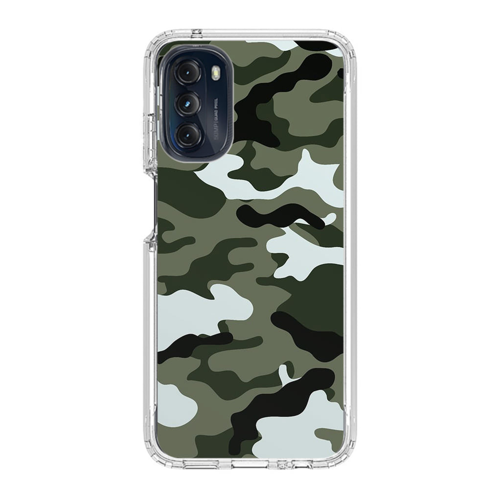 Military Green Camo Motorola Moto G 5G 2022 Case