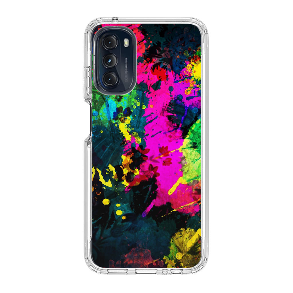 Mixture Colorful Paint Motorola Moto G 5G 2022 Case