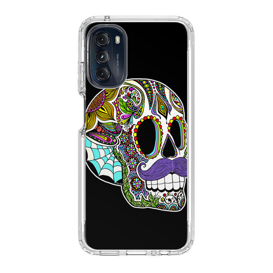 Mustache Sugar Skull Motorola Moto G 5G 2022 Case