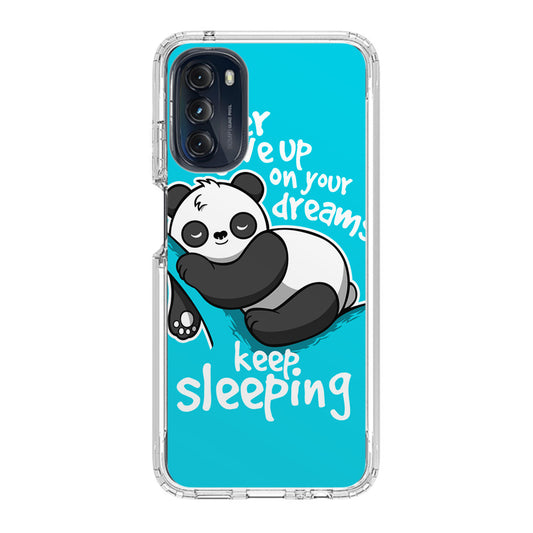 Panda Keep Sleeping Motorola Moto G 5G 2022 Case