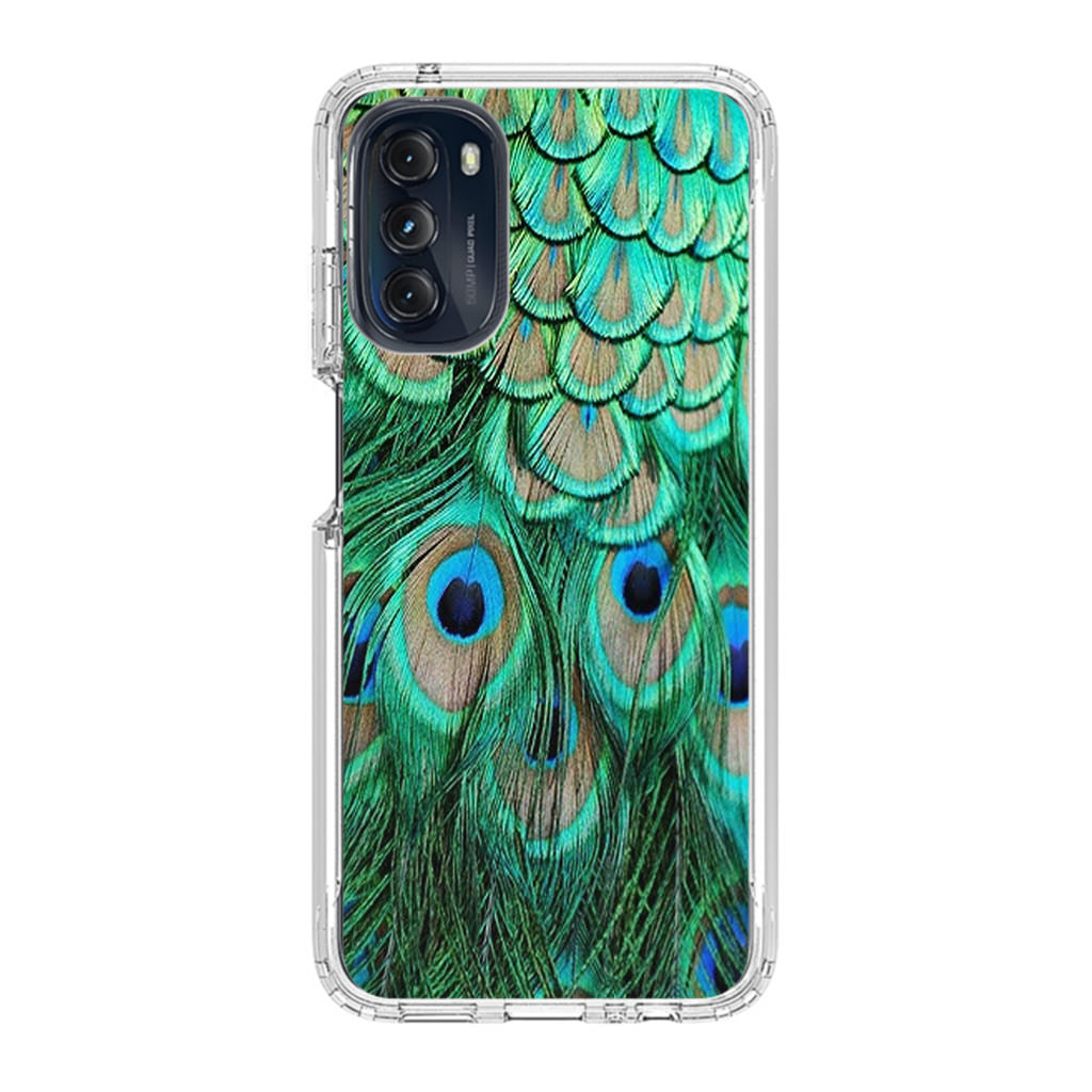 Peacock Feather Motorola Moto G 5G 2022 Case