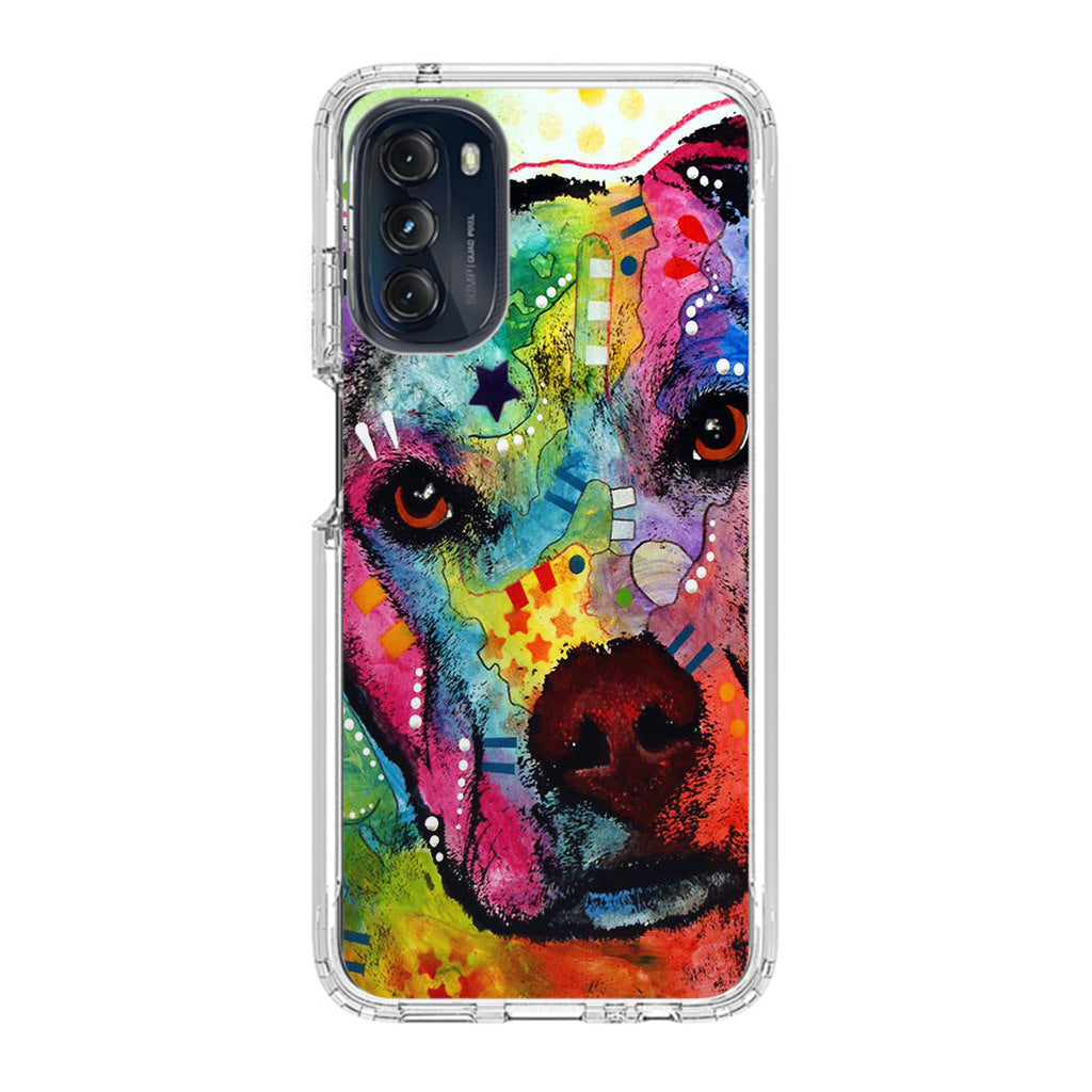 Pitbull Love Painting Motorola Moto G 5G 2022 Case