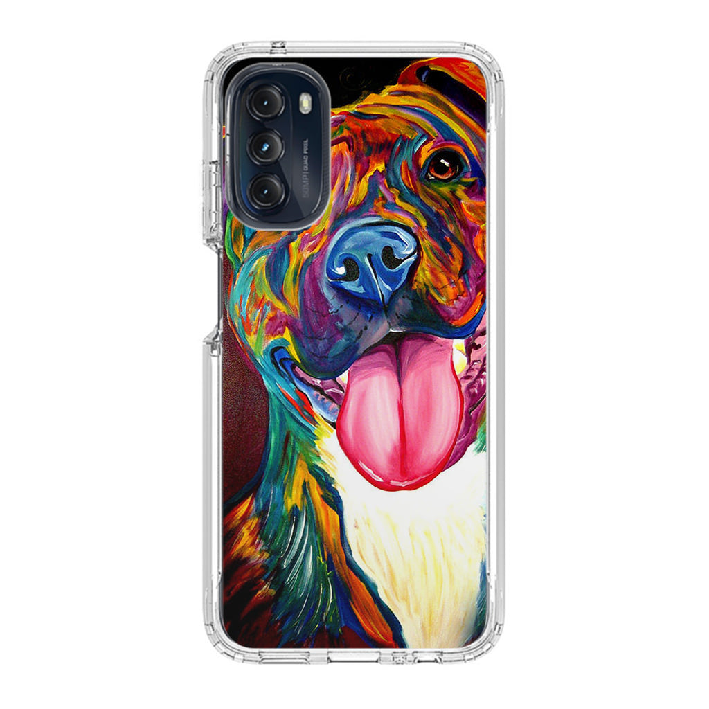 Pitbull Painting Art Motorola Moto G 5G 2022 Case