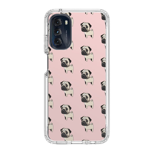 Pugs Pattern Motorola Moto G 5G 2022 Case