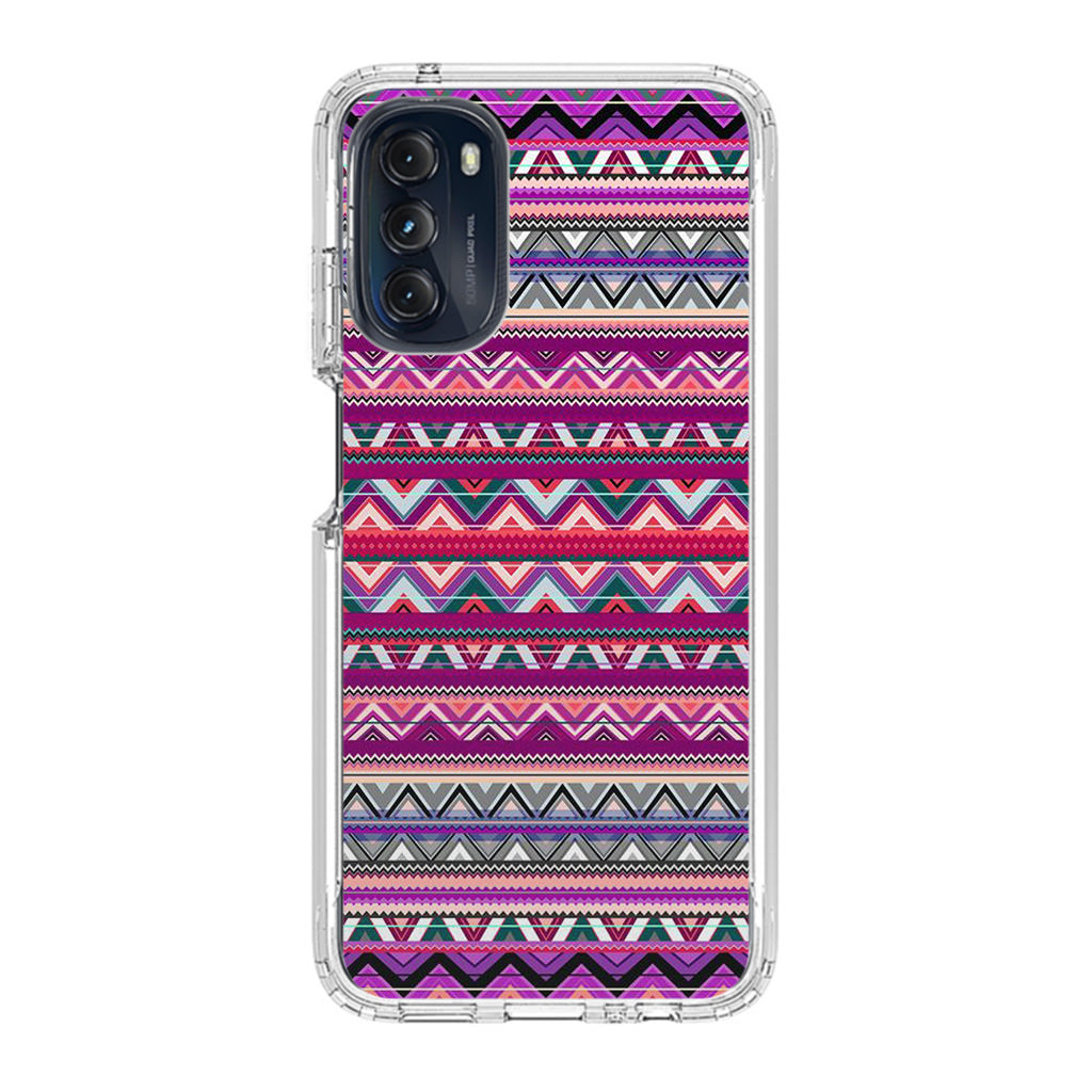 Purple Aztec Art Motorola Moto G 5G 2022 Case