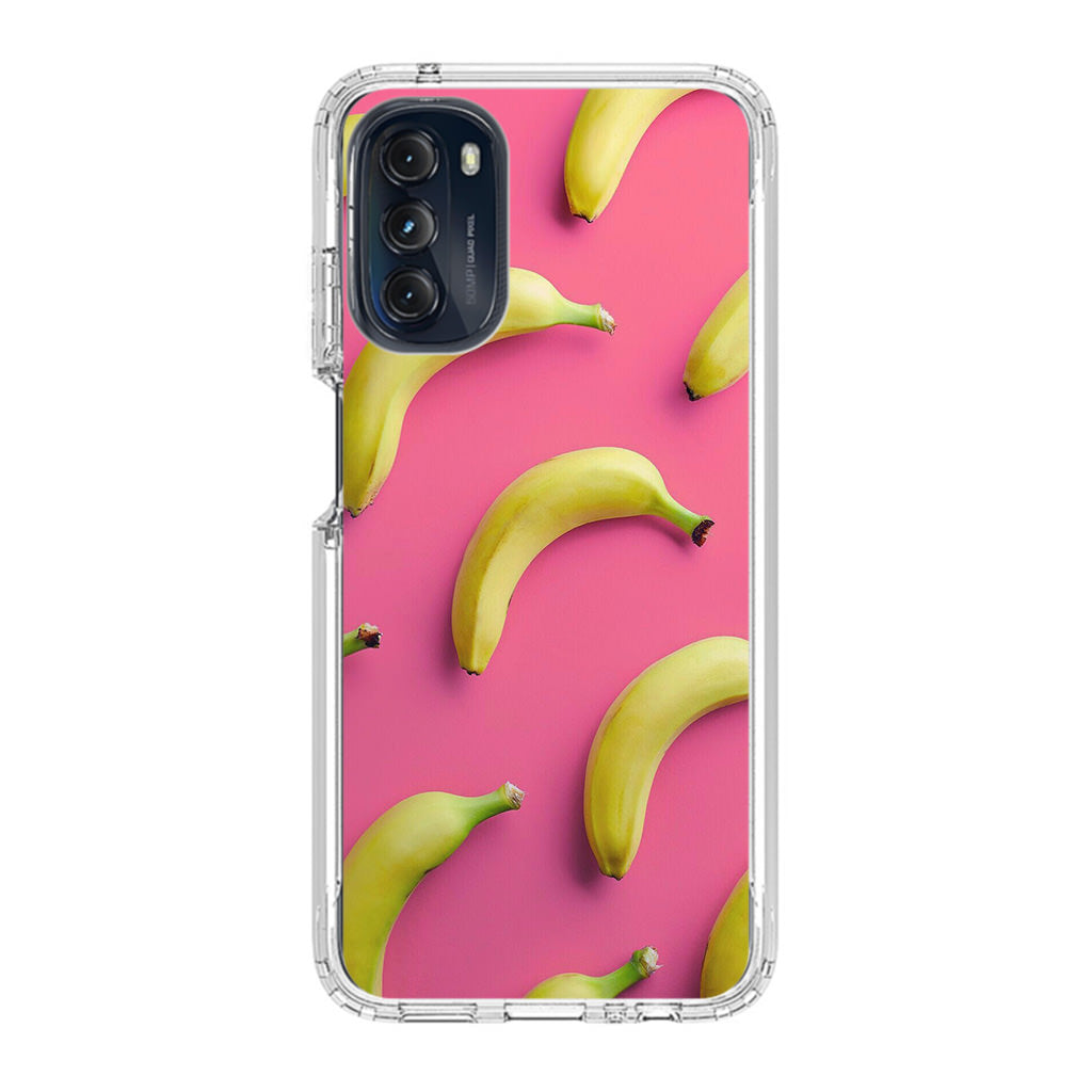 Real Bananas Fruit Pattern Motorola Moto G 5G 2022 Case