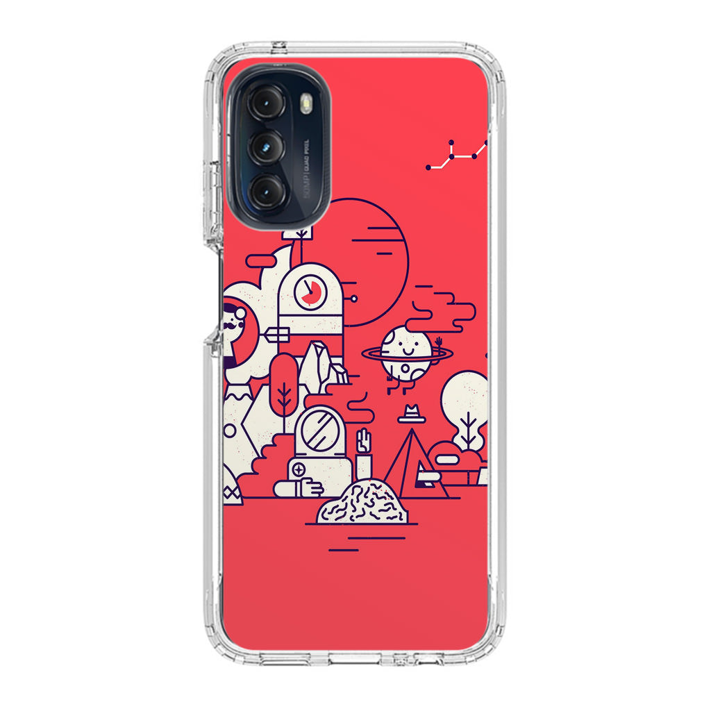 Red Planet Motorola Moto G 5G 2022 Case