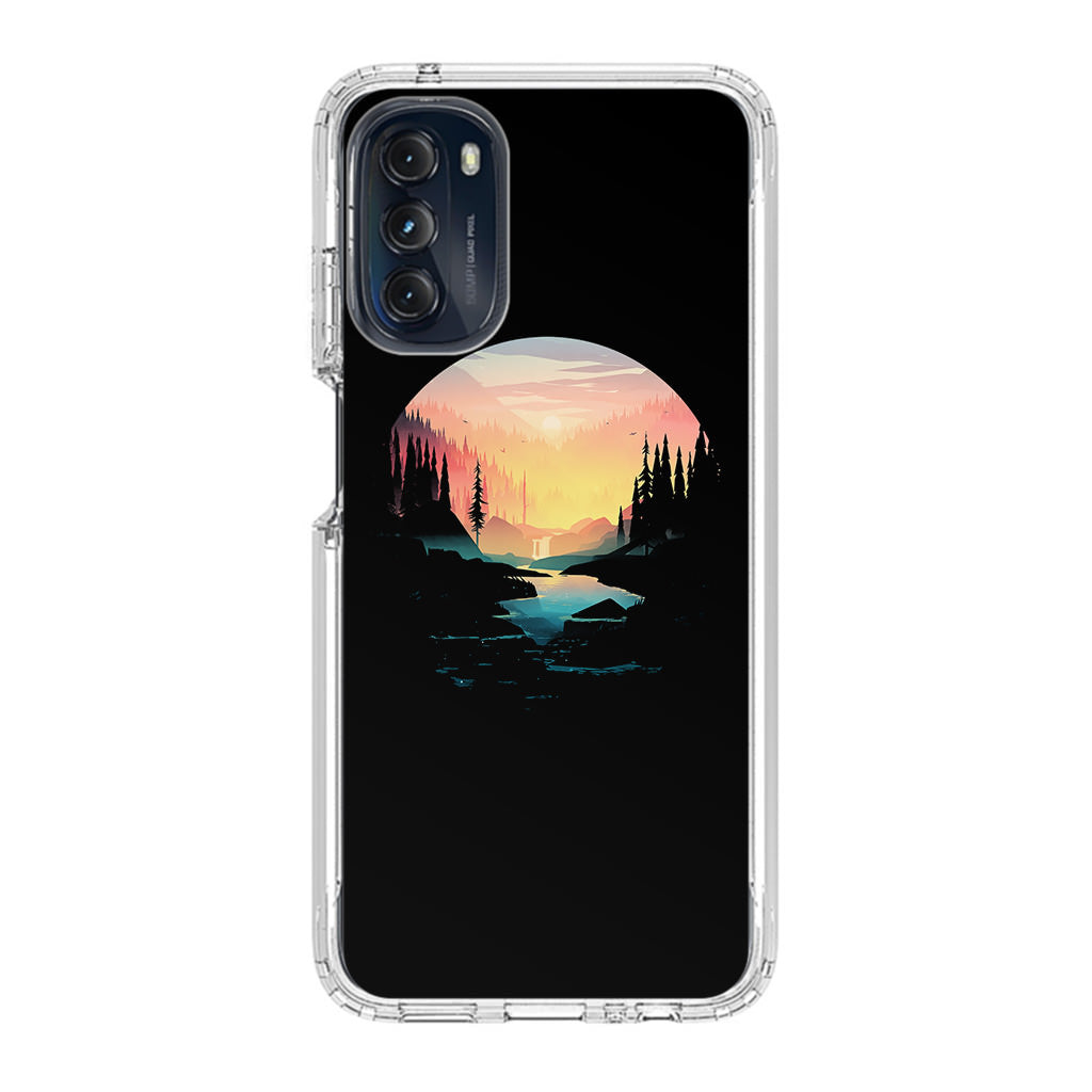 River Path at Dusk Motorola Moto G 5G 2022 Case