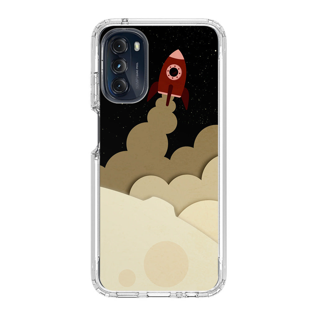 Rocket Ship Motorola Moto G 5G 2022 Case