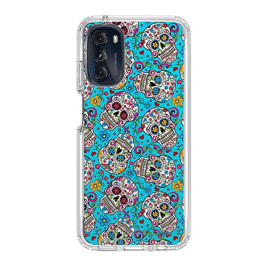 Skull Floral Sugar Motorola Moto G 5G 2022 Case