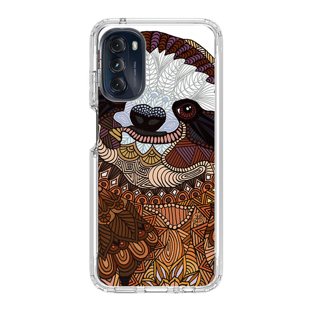 Sloth Ethnic Pattern Motorola Moto G 5G 2022 Case