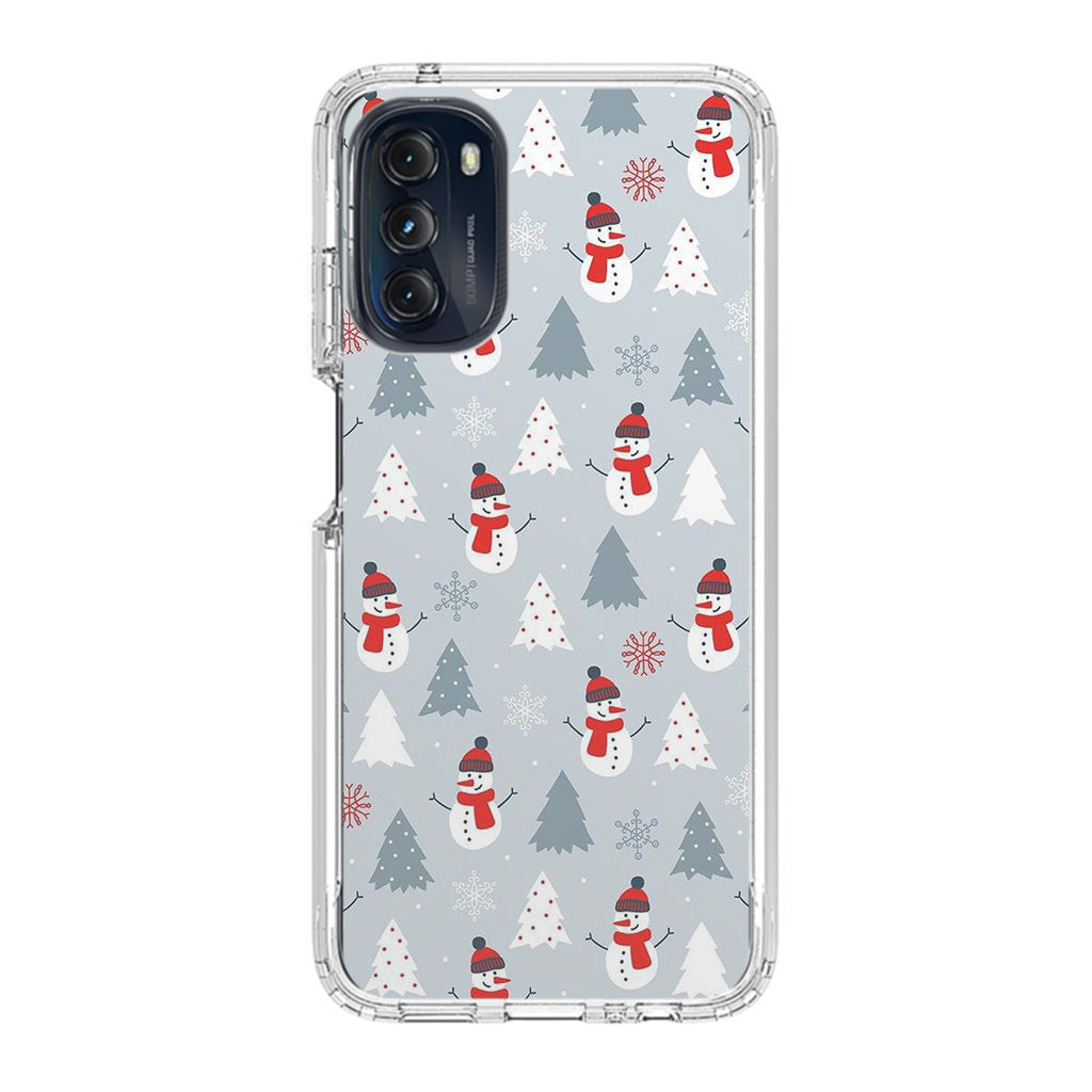 Snowmans Pattern Motorola Moto G 5G 2022 Case