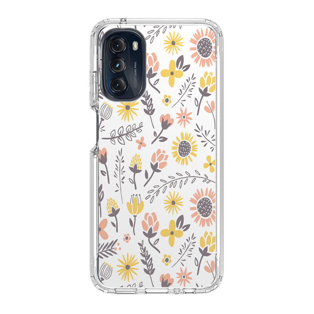 Spring Things Pattern Motorola Moto G 5G 2022 Case