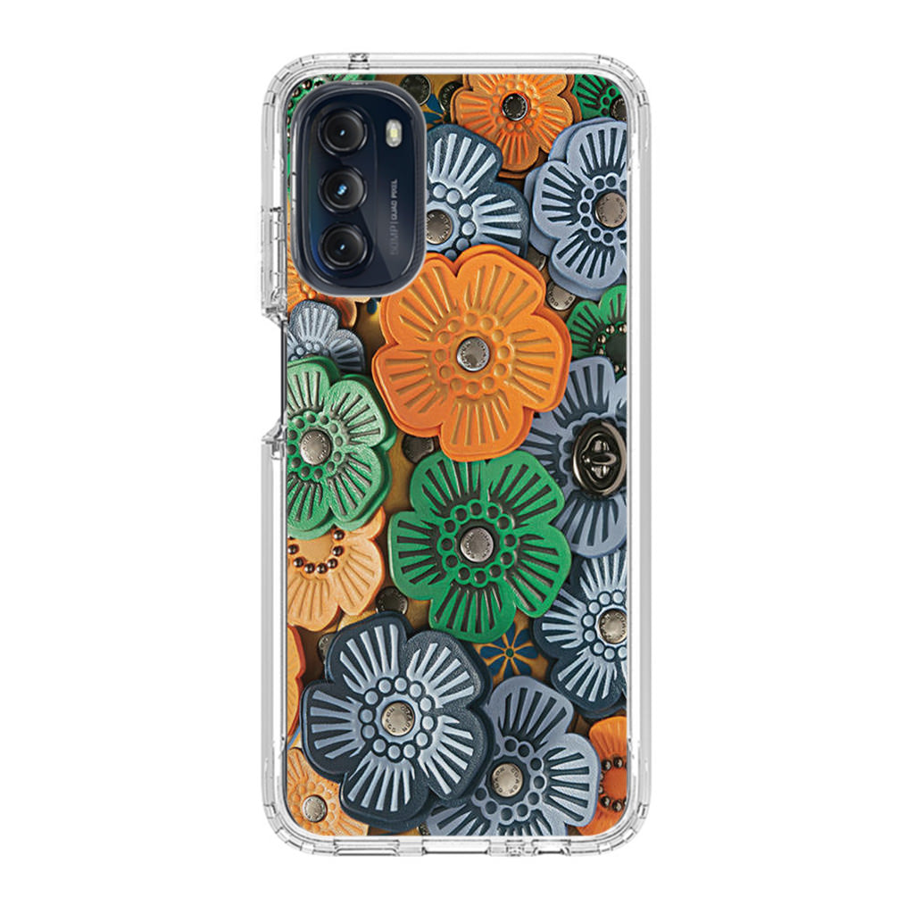 Tea Rose Applique Motorola Moto G 5G 2022 Case