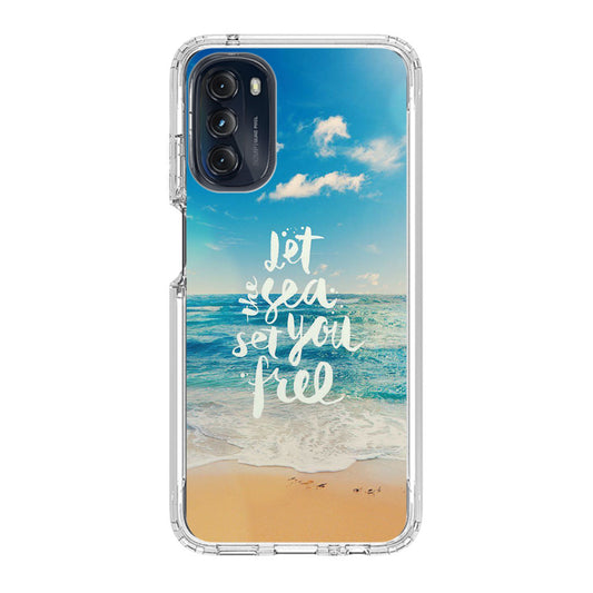 The Sea Set You Free Motorola Moto G 5G 2022 Case