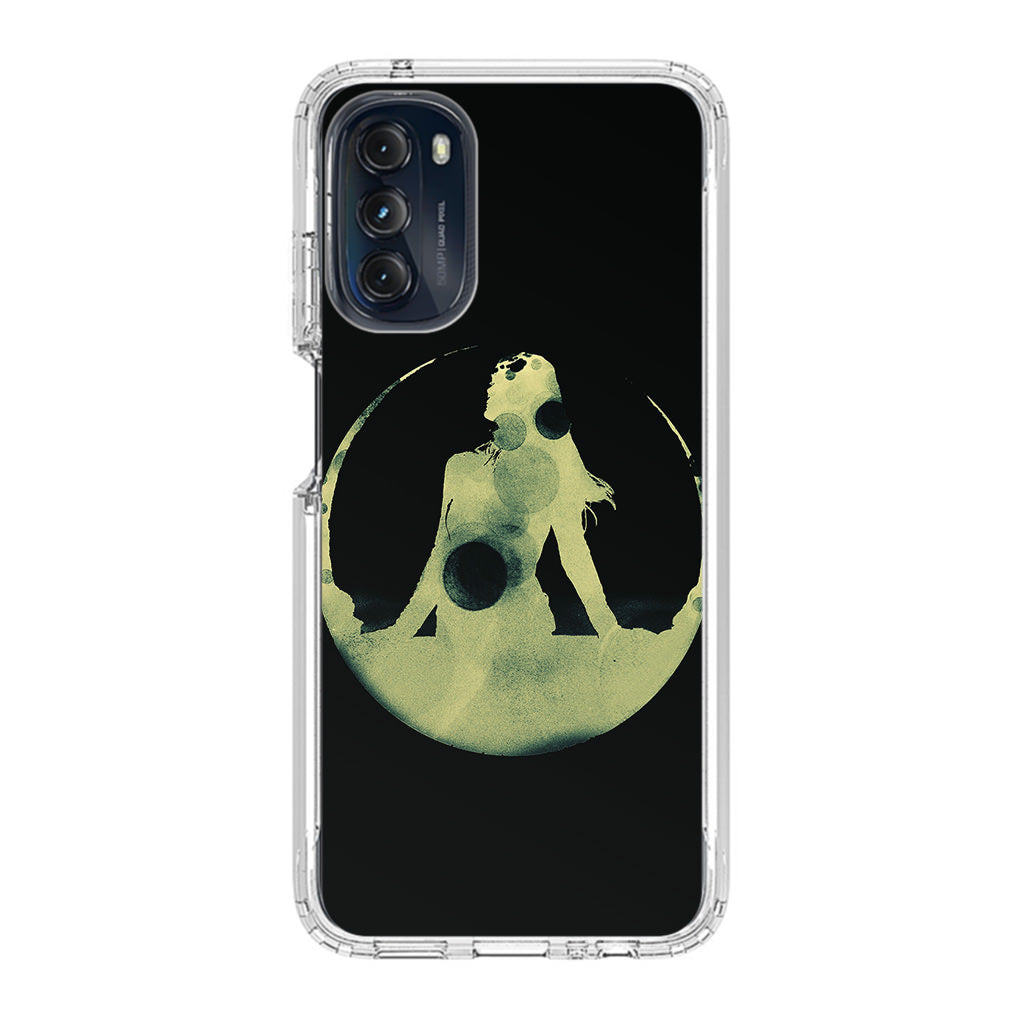 Tycho Costalbrake Dark Green Girl Motorola Moto G 5G 2022 Case