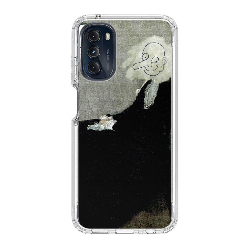 Whistler's Mother by Mr. Bean Motorola Moto G 5G 2022 Case