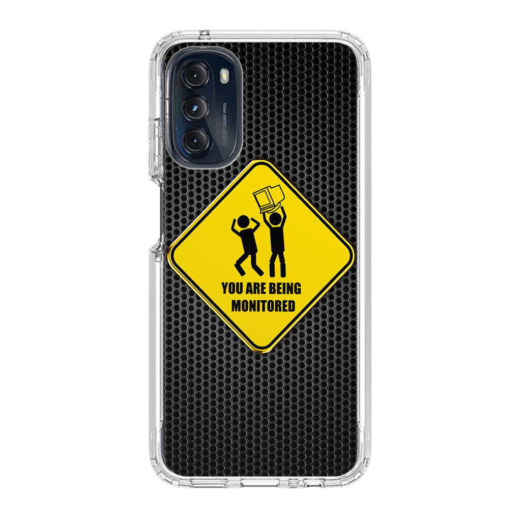 You Are Being Monitored Motorola Moto G 5G 2022 Case