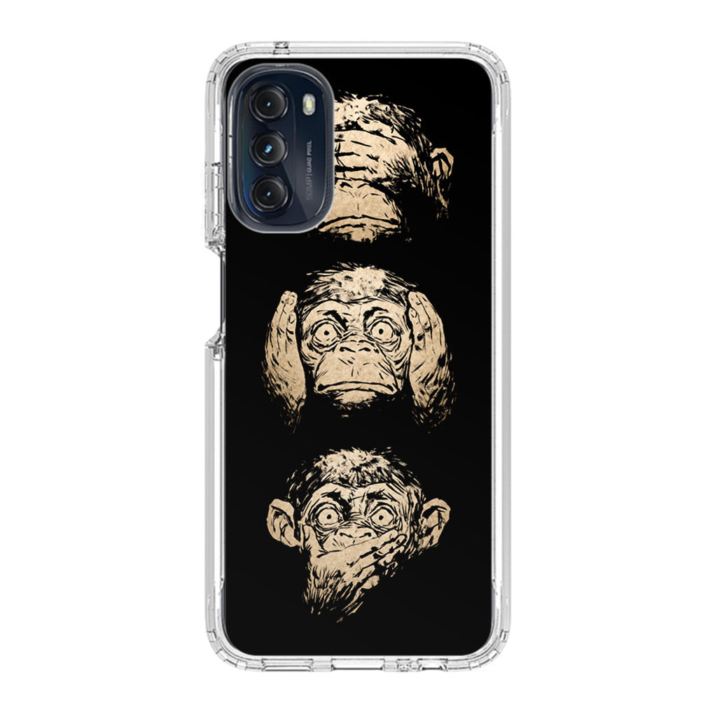 3 Wise Monkey Motorola Moto G 5G 2022 Case