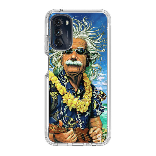 Albert Enstein On Vacation Motorola Moto G 5G 2022 Case