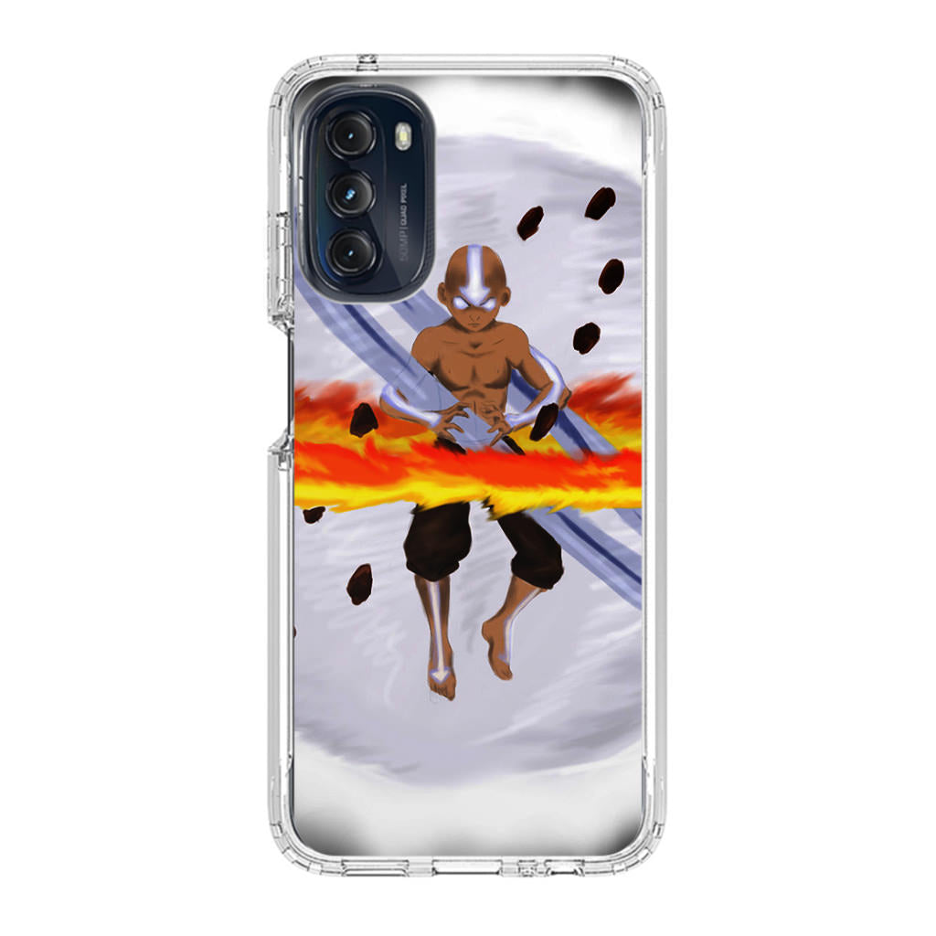 Avatar Aang Controls Four Elements Motorola Moto G 5G 2022 Case