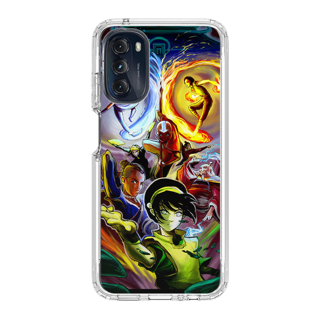 Avatar The Last Airbender Characters Motorola Moto G 5G 2022 Case