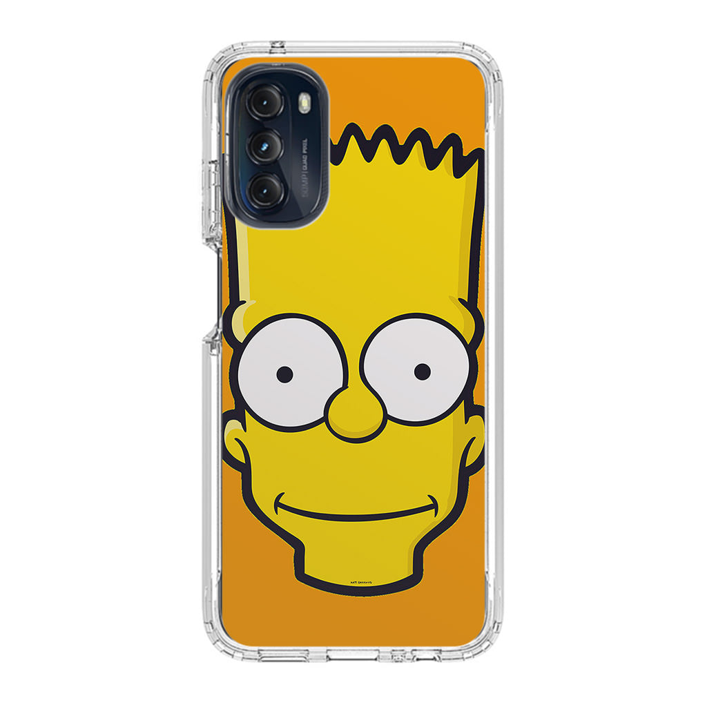 Bart Yellow Face Motorola Moto G 5G 2022 Case