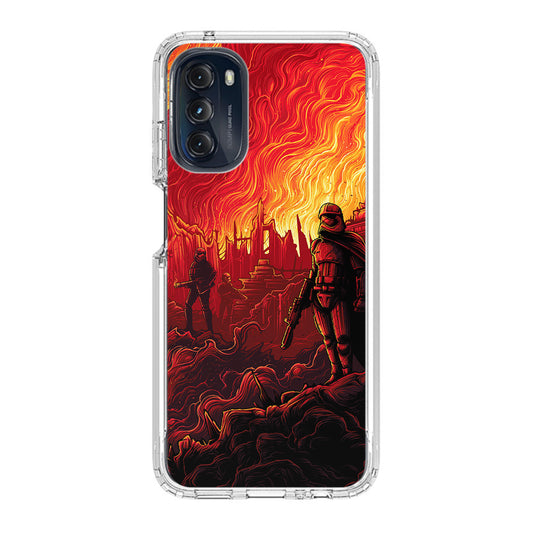 Captain Phasma Art Motorola Moto G 5G 2022 Case