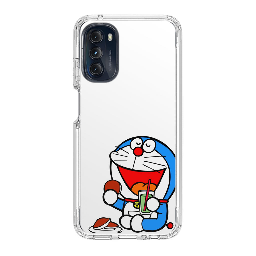 Doraemon Minimalism Motorola Moto G 5G 2022 Case