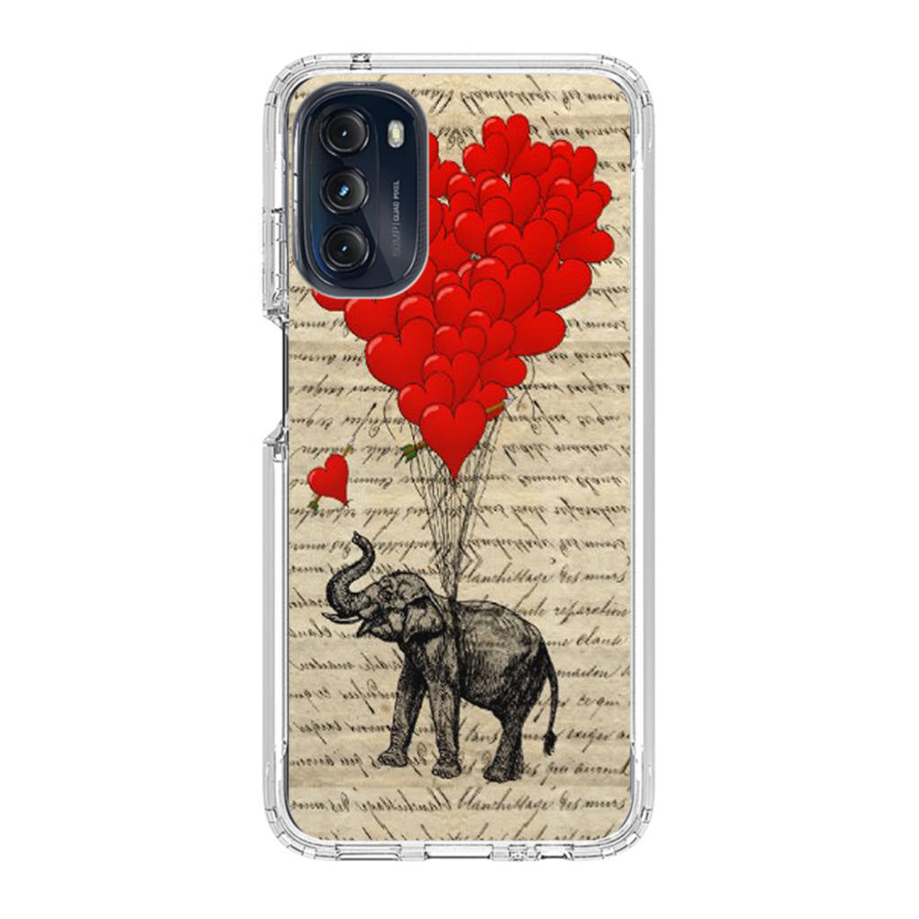 Elephant And Heart Motorola Moto G 5G 2022 Case